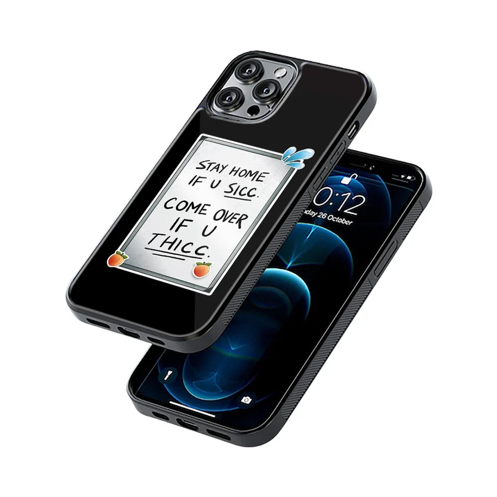 Selective Entry Phone Cover | Glass Case