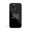 She Knows Phone Cover | Glass Case