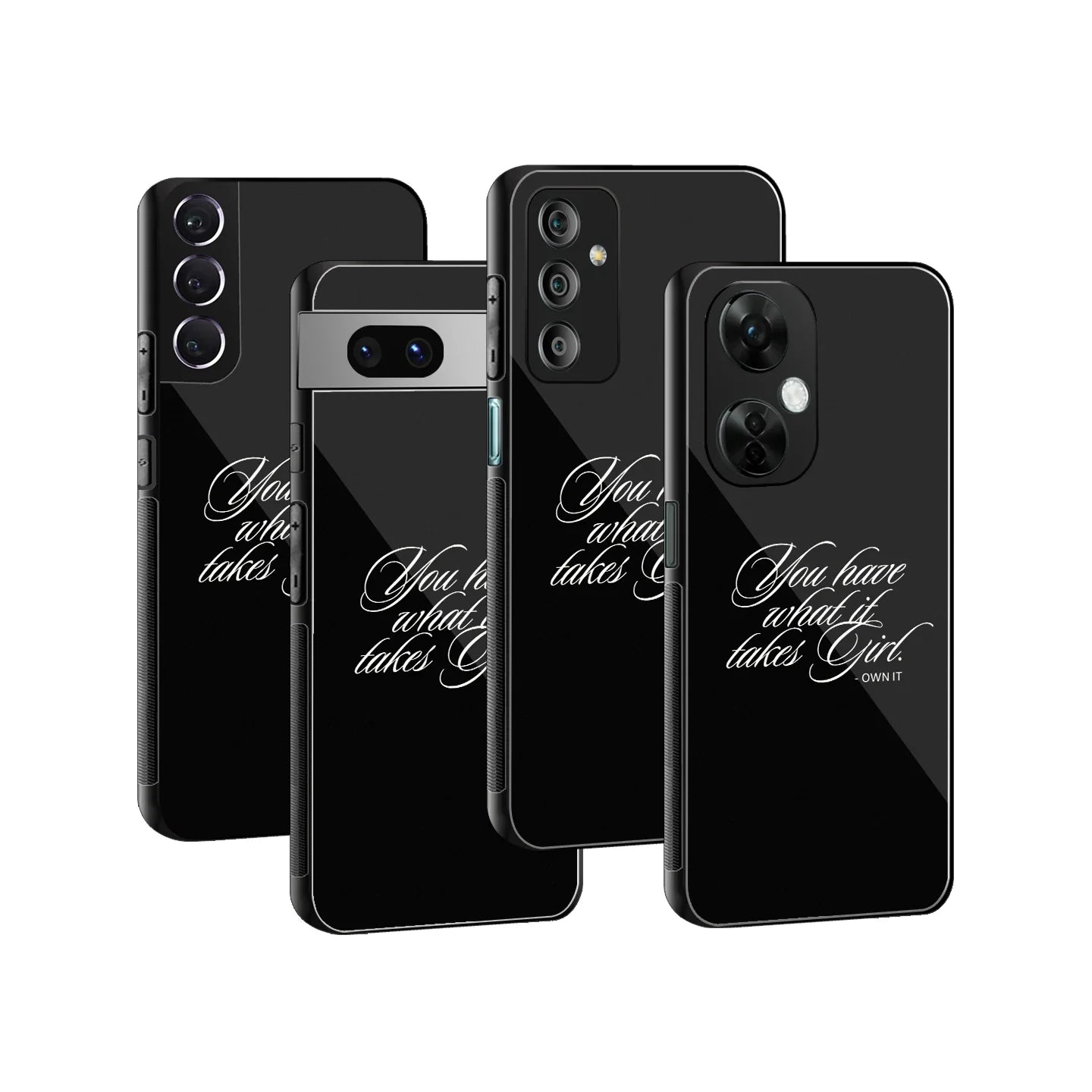 She Knows Phone Cover | Glass Case