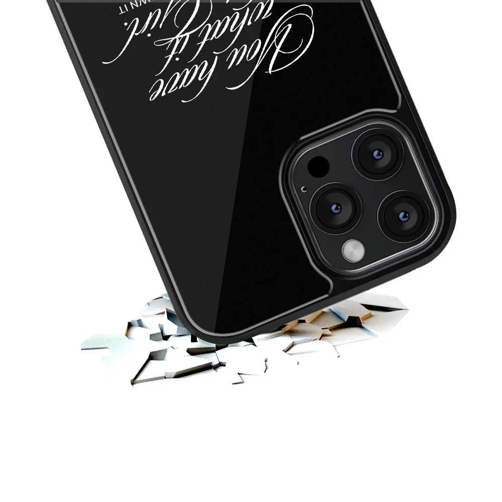 She Knows Phone Cover | Glass Case