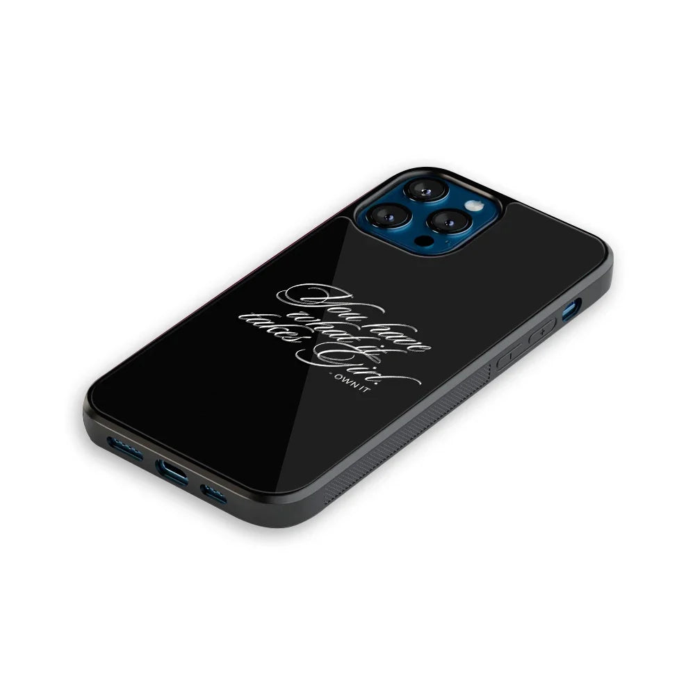 She Knows Phone Cover | Glass Case