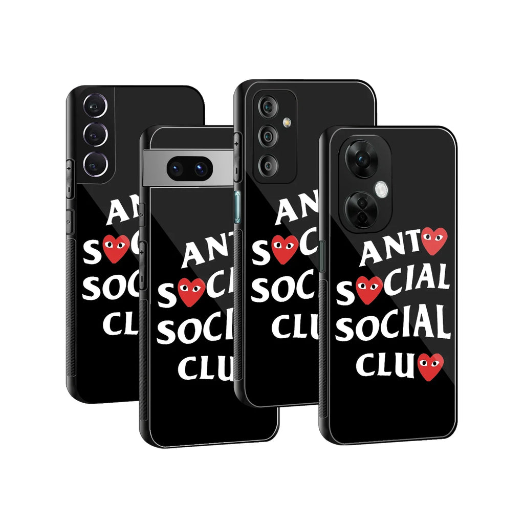Silent Hearts Club Phone Cover | Glass Case