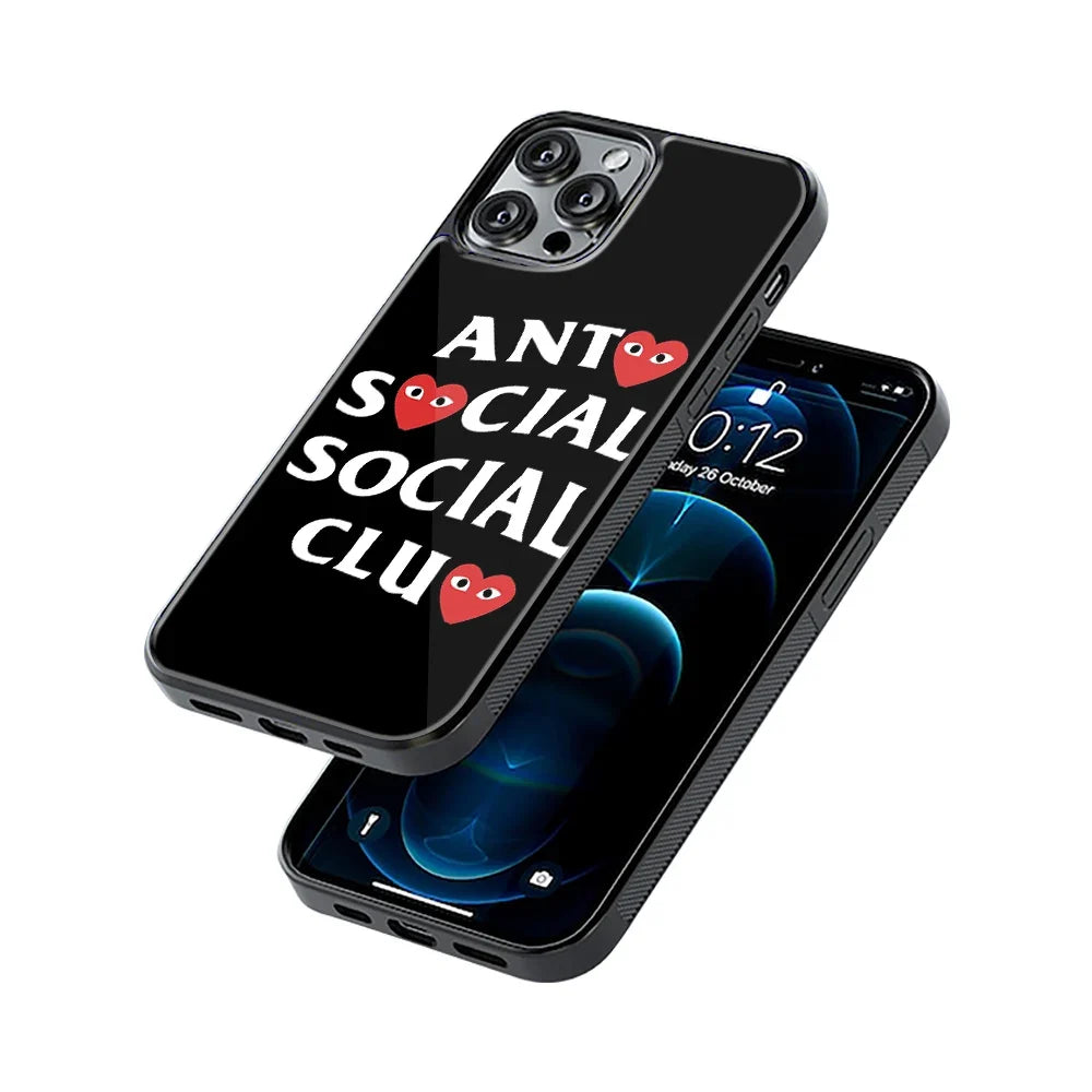 Silent Hearts Club Phone Cover | Glass Case