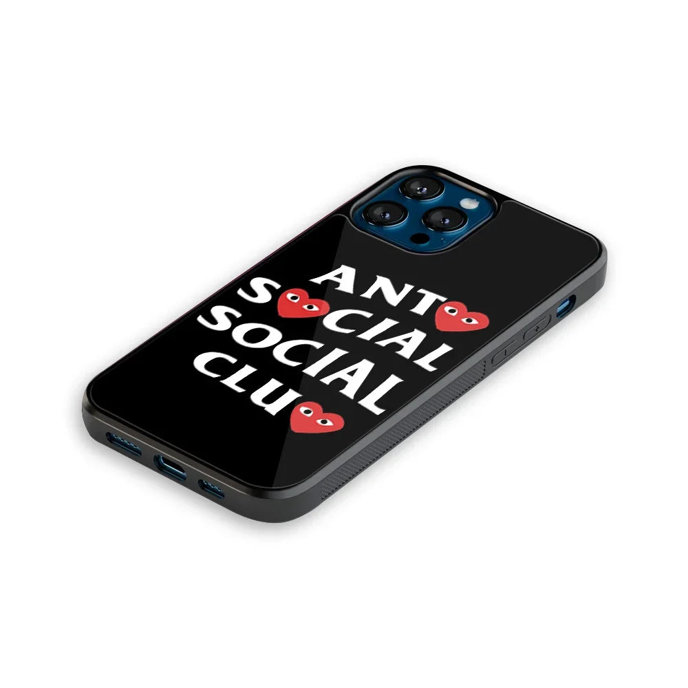 Silent Hearts Club Phone Cover | Glass Case
