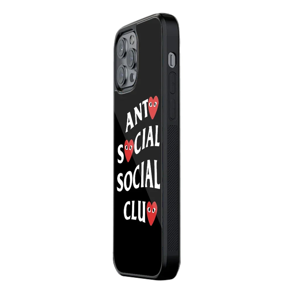 Silent Hearts Club Phone Cover | Glass Case