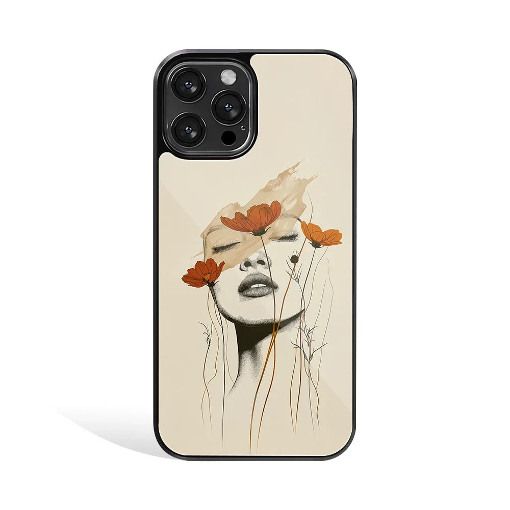 Silent Muse Phone Phone Cover | Glass Case