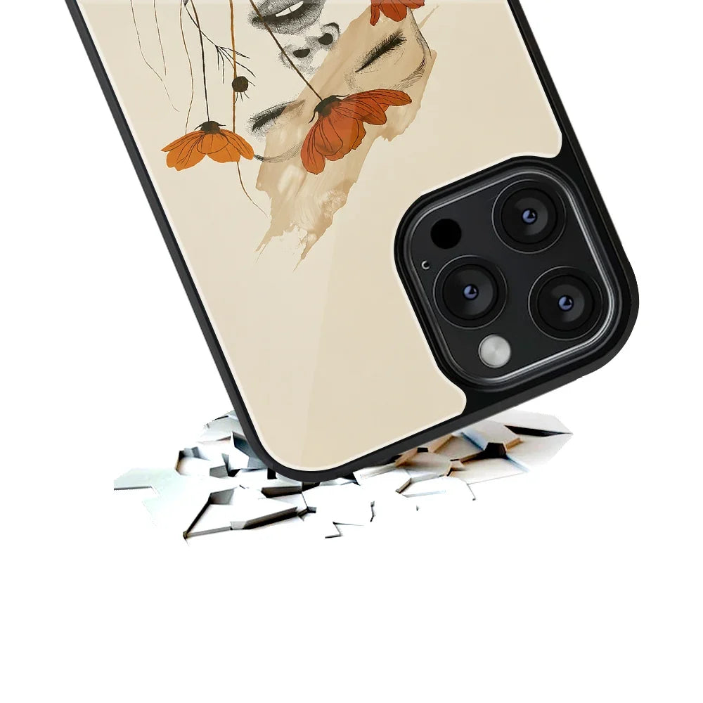 Silent Muse Phone Phone Cover | Glass Case