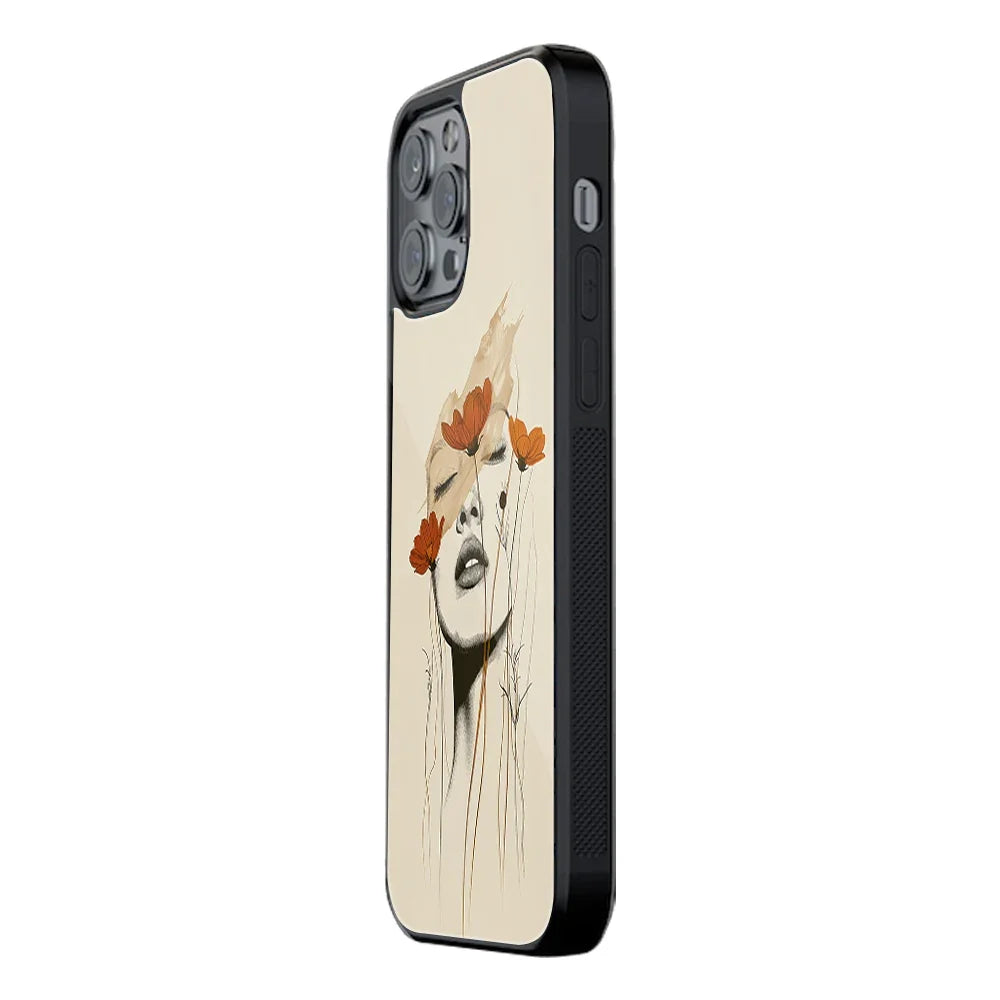 Silent Muse Phone Phone Cover | Glass Case