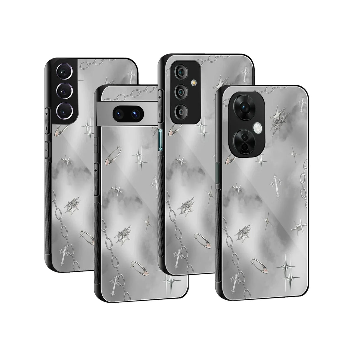 Silverstorm Phone Cover | Glass Case