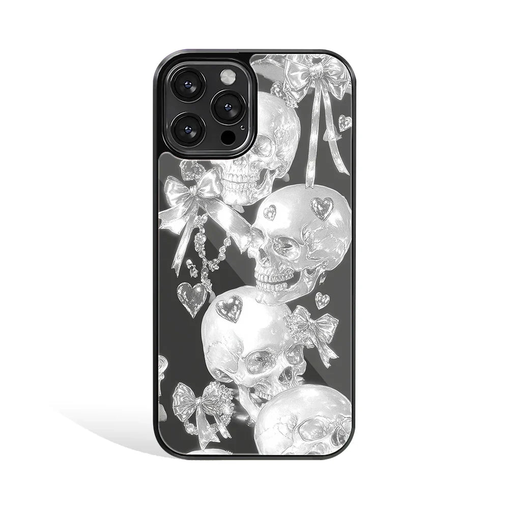 Skull Luxe Phone Cover | Glass Case
