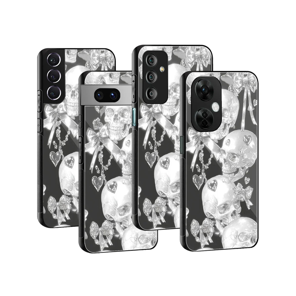 Skull Luxe Phone Cover | Glass Case
