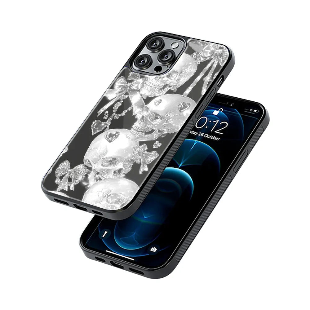 Skull Luxe Phone Cover | Glass Case