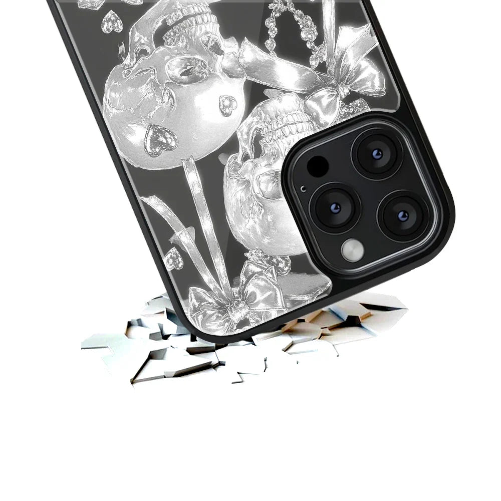 Skull Luxe Phone Cover | Glass Case