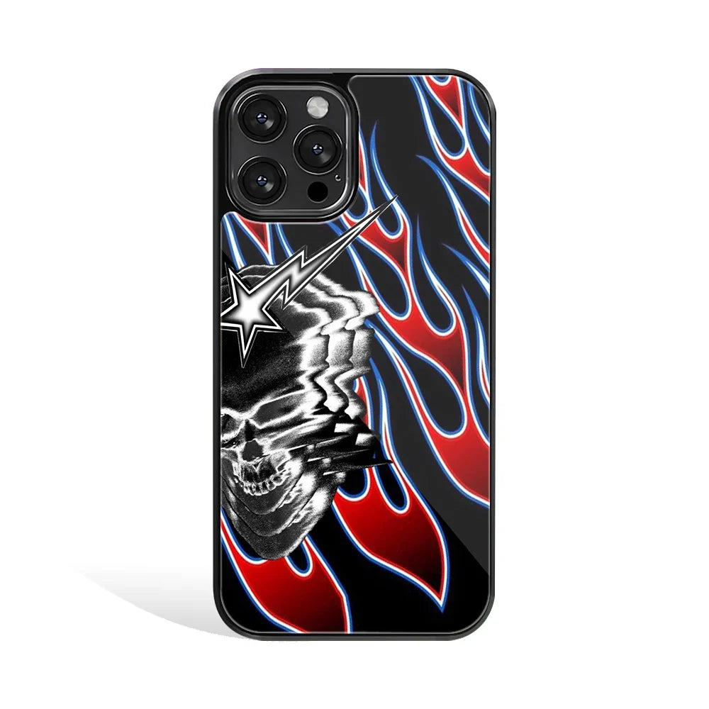 Skullrush Phone Cover | Glass Case