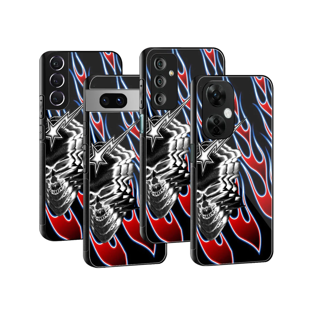 Skullrush Phone Cover | Glass Case