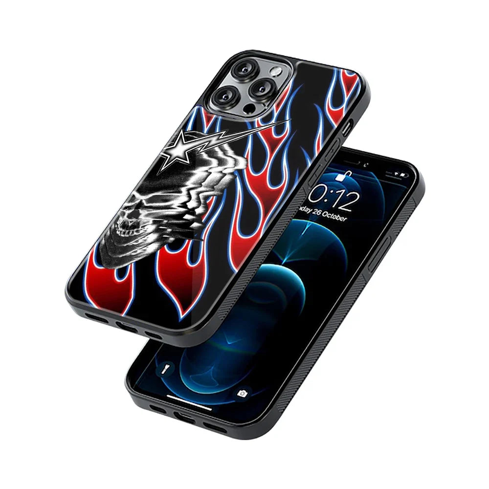 Skullrush Phone Cover | Glass Case