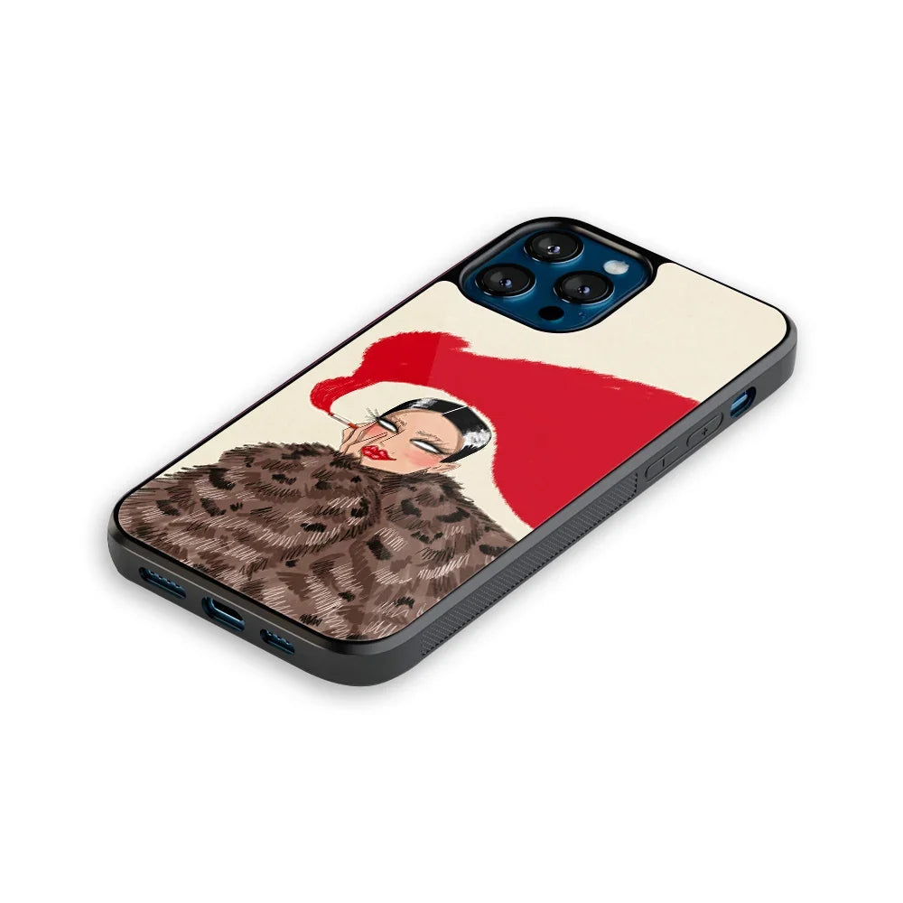Smoke Up Baddie Phone Cover | Glass Case