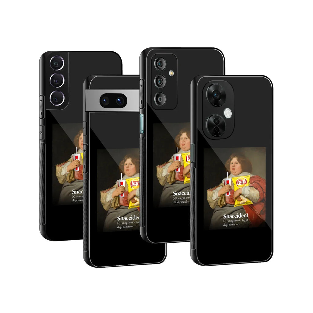 Snaccident Phone Cover | Glass Case