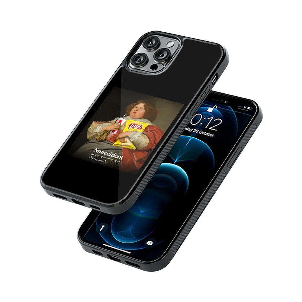 Snaccident Phone Cover | Glass Case