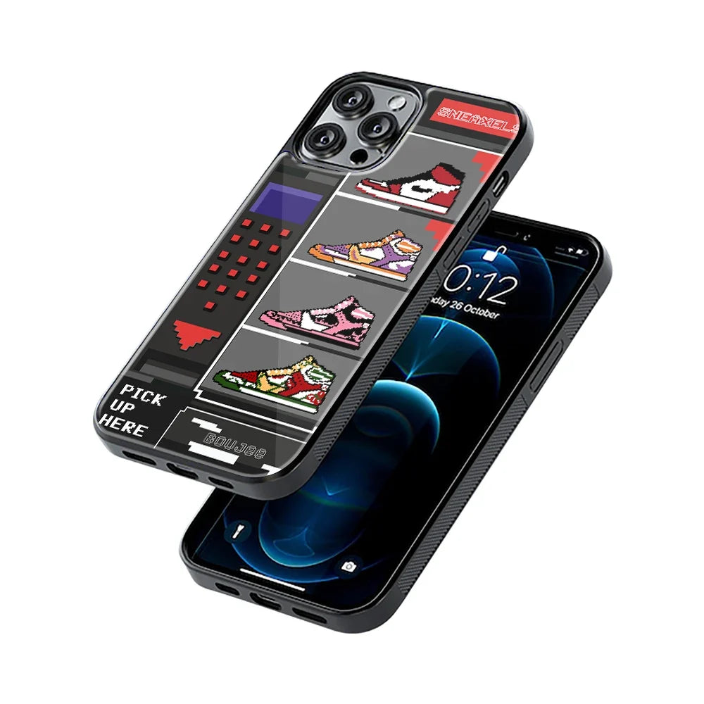 Sneaxels Phone Cover | Glass Case