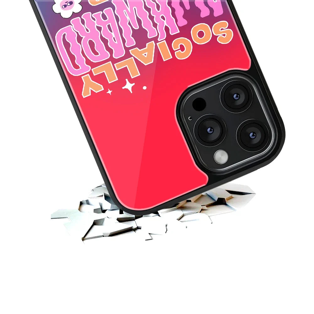 Socially Awkward Club Phone Cover | Glass Case