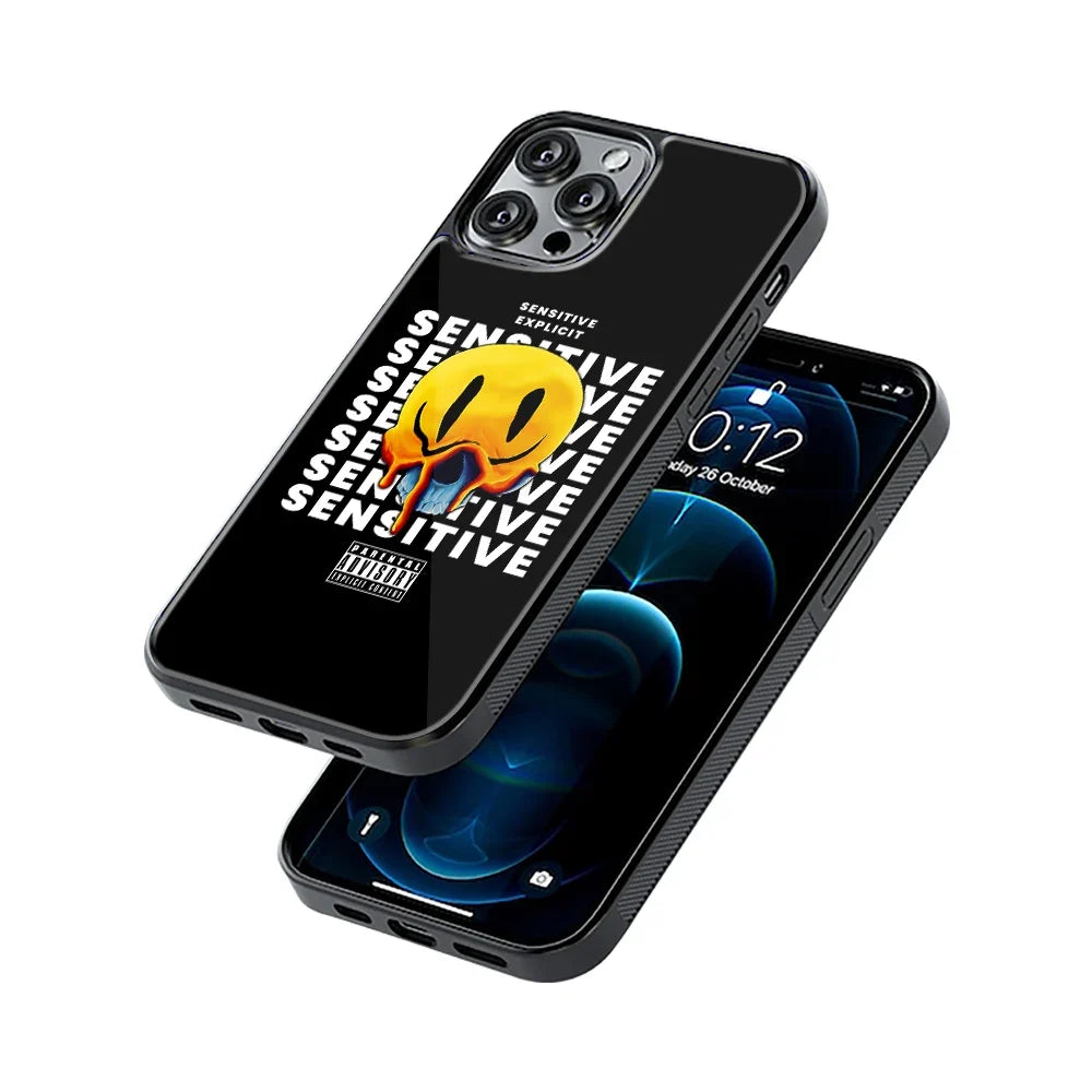 Soft Chaos Phone Cover | Glass Case