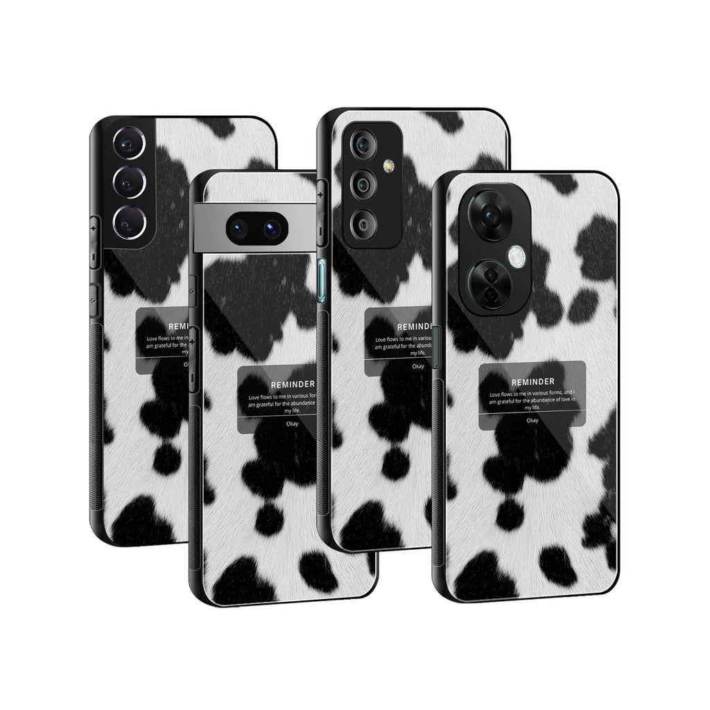 Soft Reminder Phone Cover | Glass Case