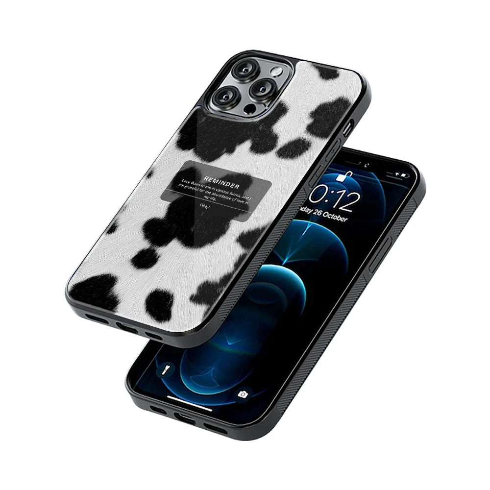 Soft Reminder Phone Cover | Glass Case