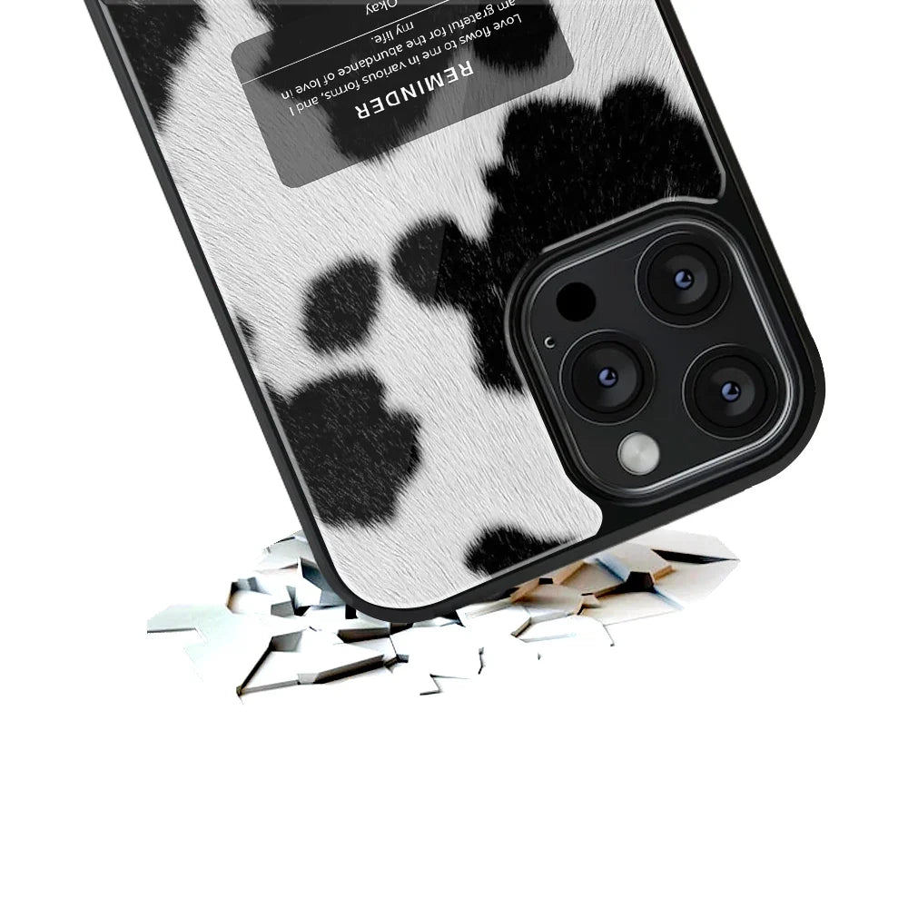 Soft Reminder Phone Cover | Glass Case