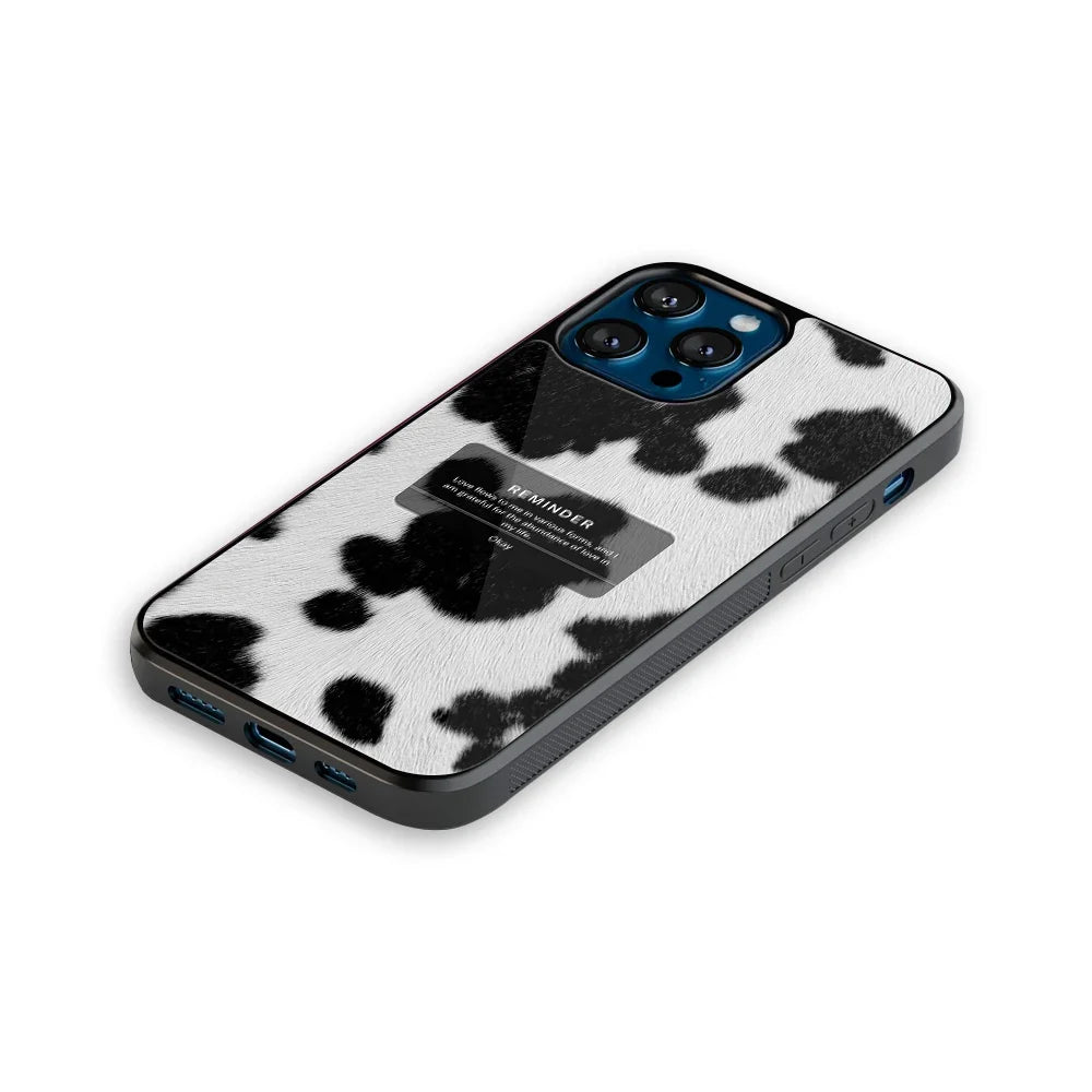 Soft Reminder Phone Cover | Glass Case