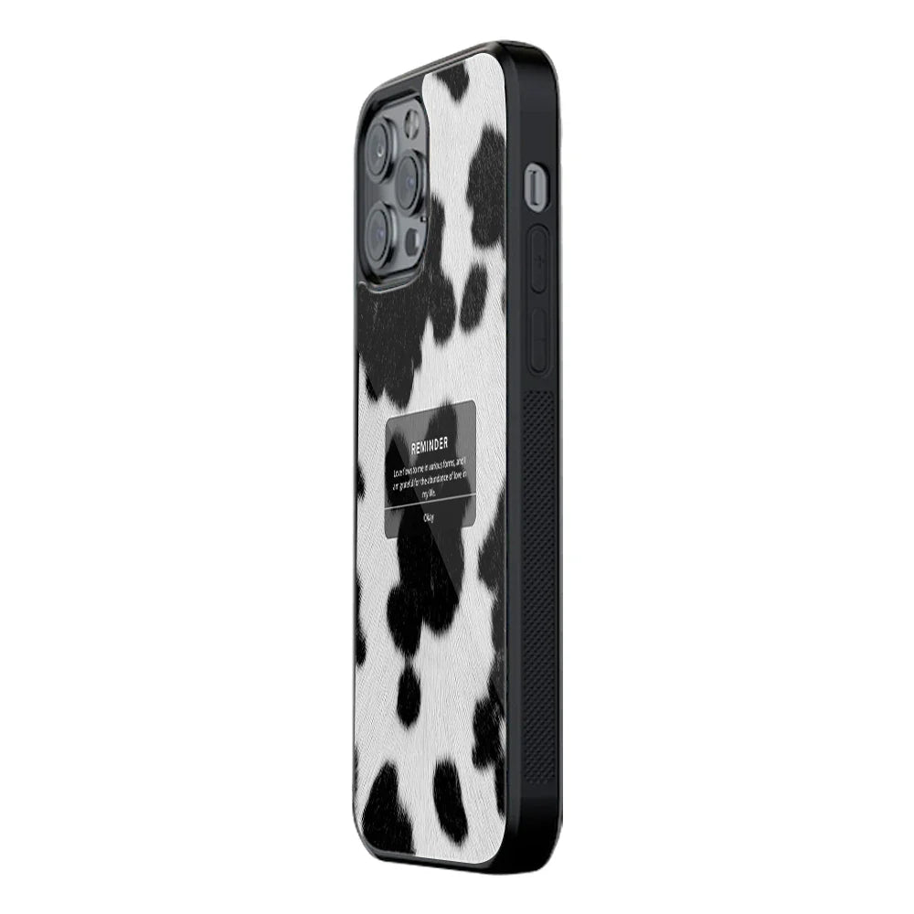 Soft Reminder Phone Cover | Glass Case