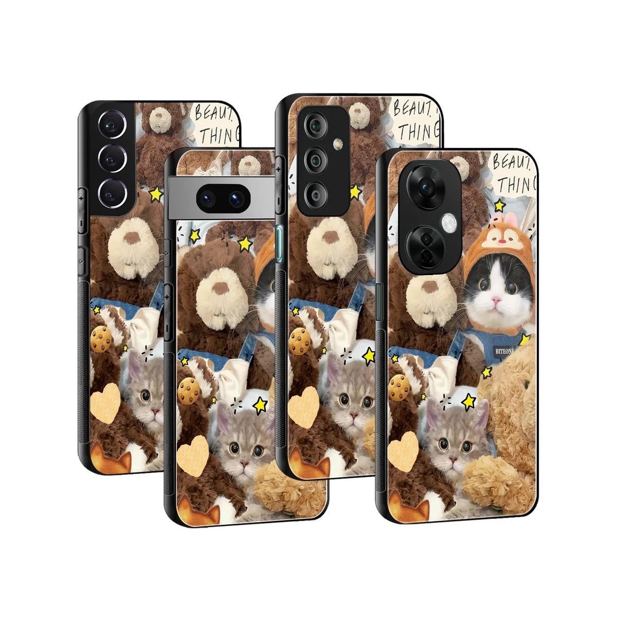 Soft Squad Phone Cover | Glass Case