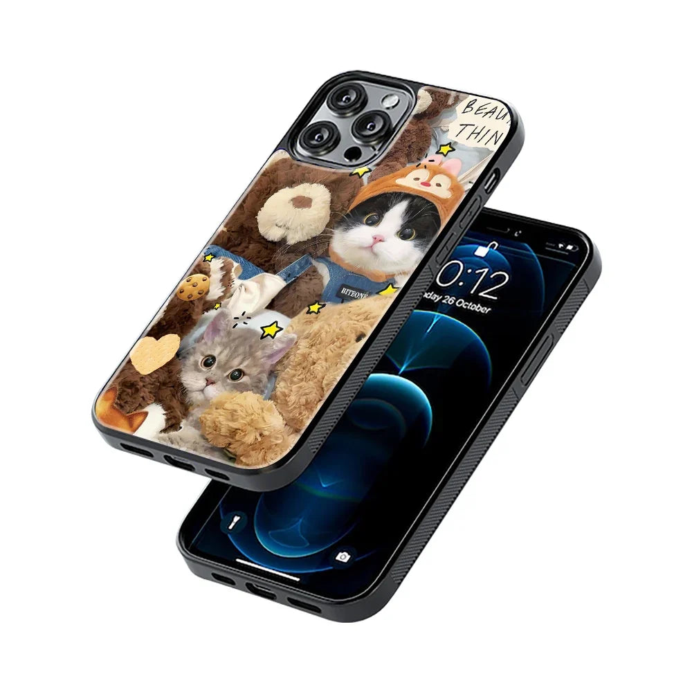 Soft Squad Phone Cover | Glass Case