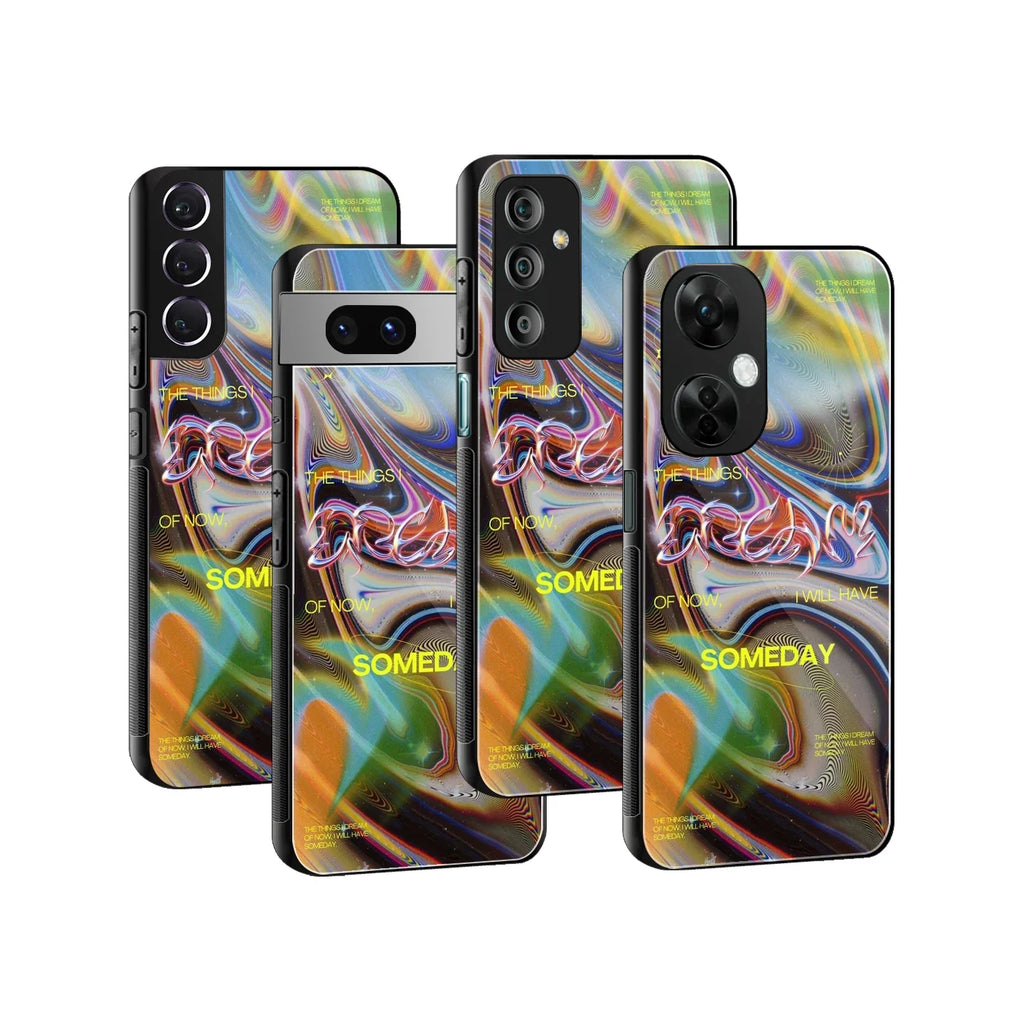 Someday Soon Aesthetic Phone Cover | Glass Case