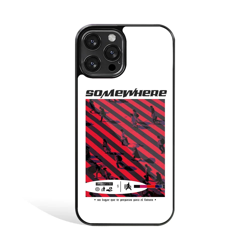Somewhere On The Planet Phone Cover | Glass Case