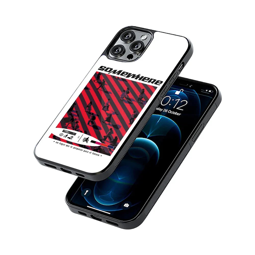 Somewhere On The Planet Phone Cover | Glass Case
