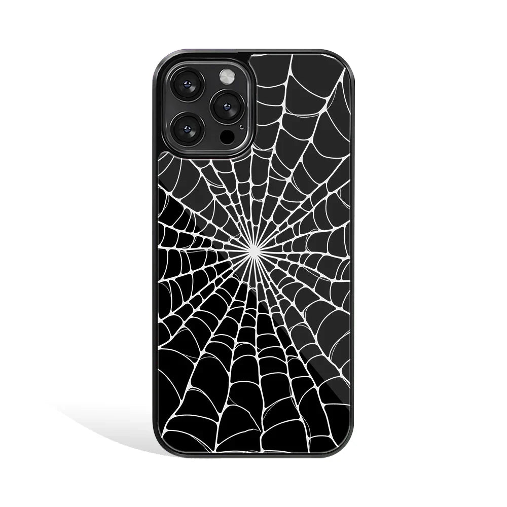 Spider Swirl Phone Cover | Glass Case