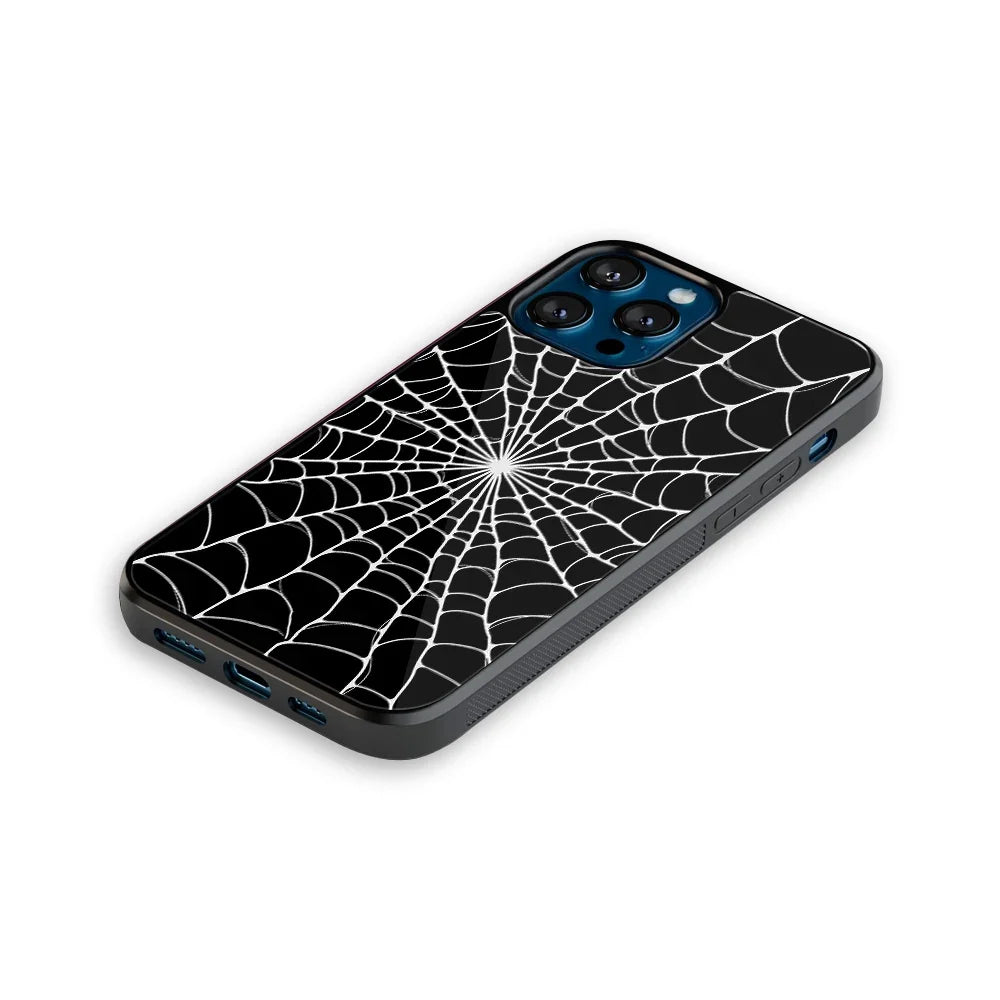 Spider Swirl Phone Cover | Glass Case