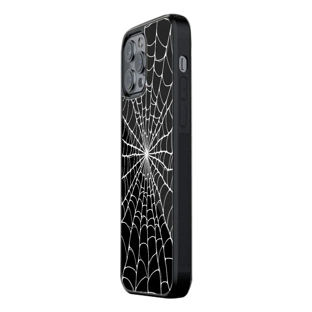 Spider Swirl Phone Cover | Glass Case