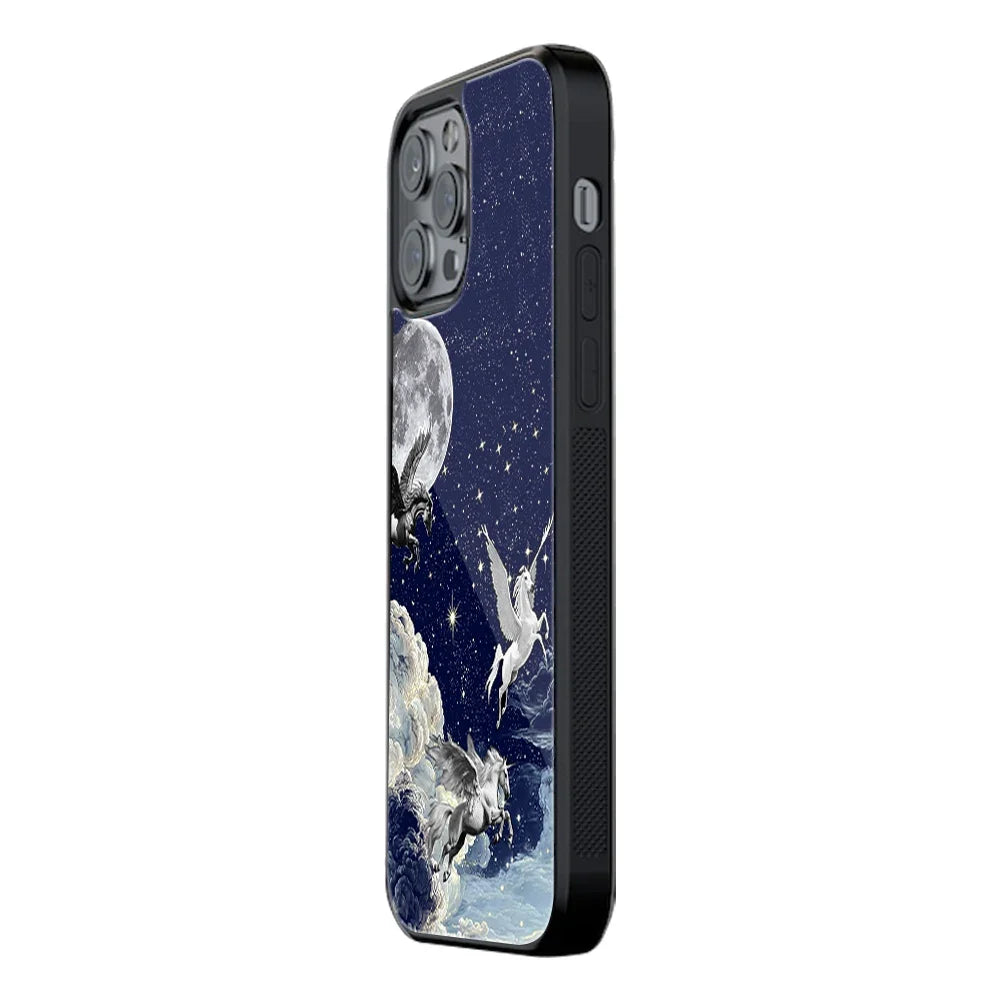 Stardust Pegasus Phone Cover | Glass Case