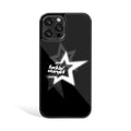 Stargirl Black Phone Cover | Glass Case