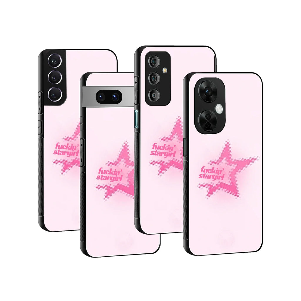 Stargirl Pink Phone Cover | Glass Case