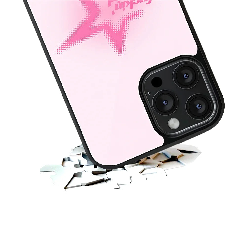 Stargirl Pink Phone Cover | Glass Case
