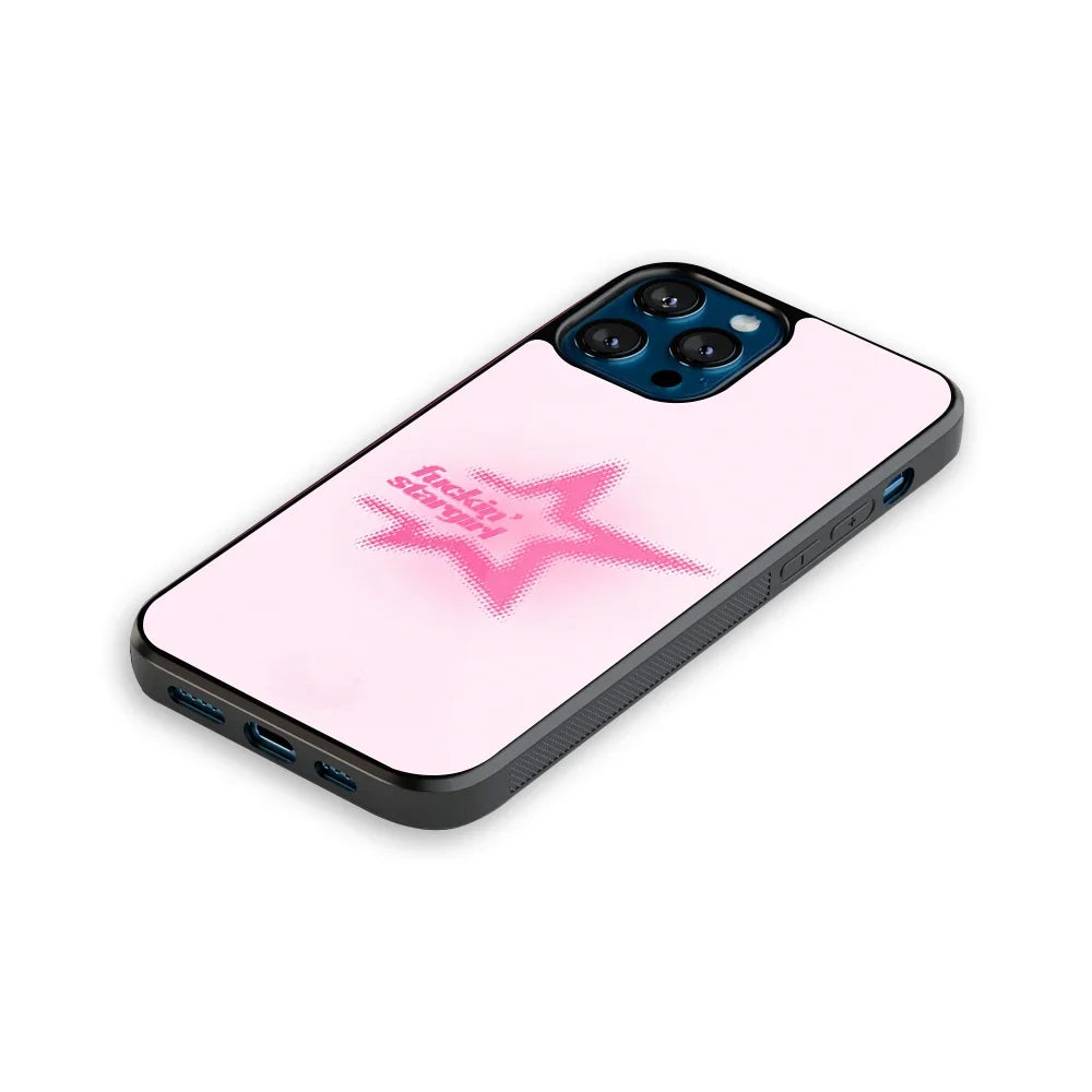 Stargirl Pink Phone Cover | Glass Case
