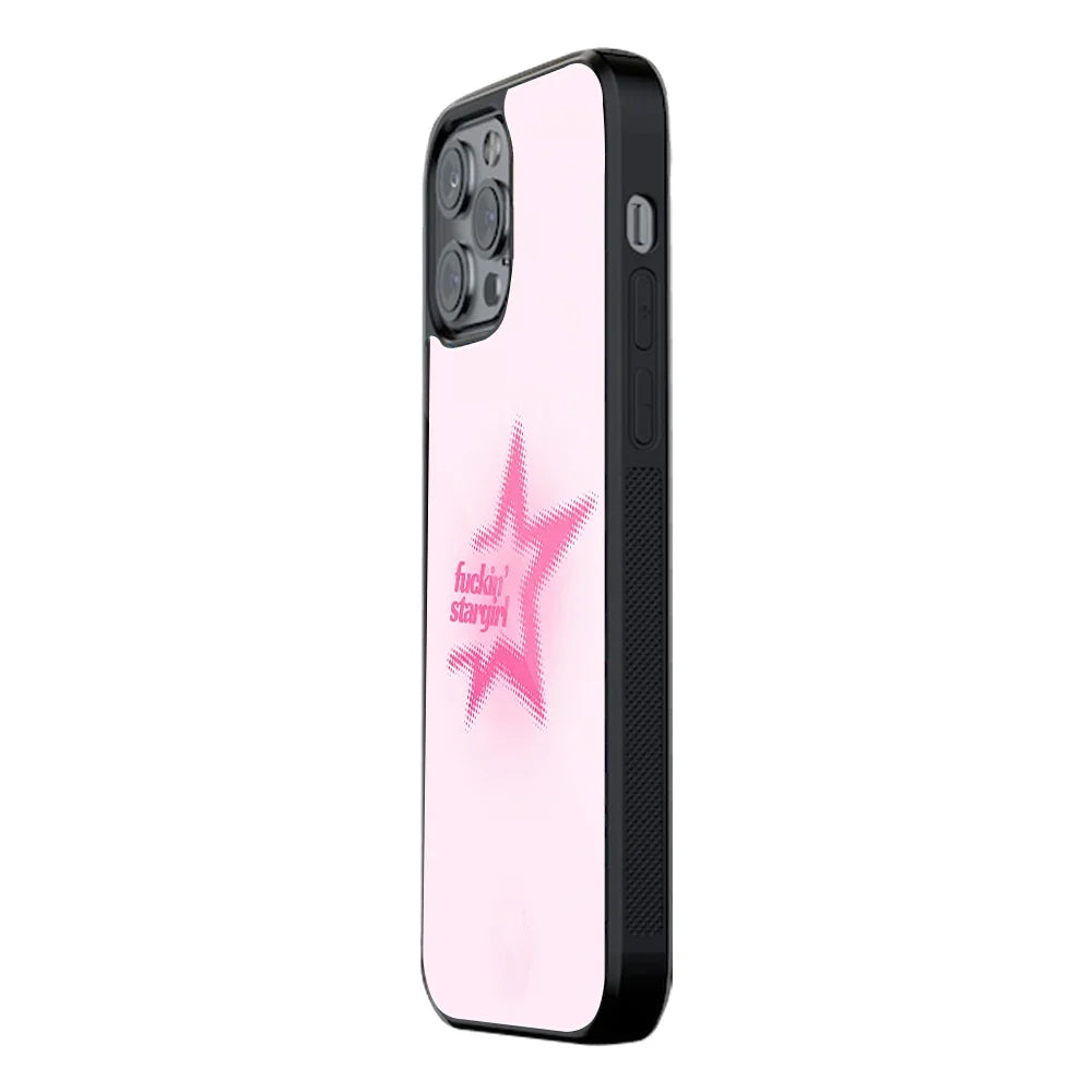 Stargirl Pink Phone Cover | Glass Case