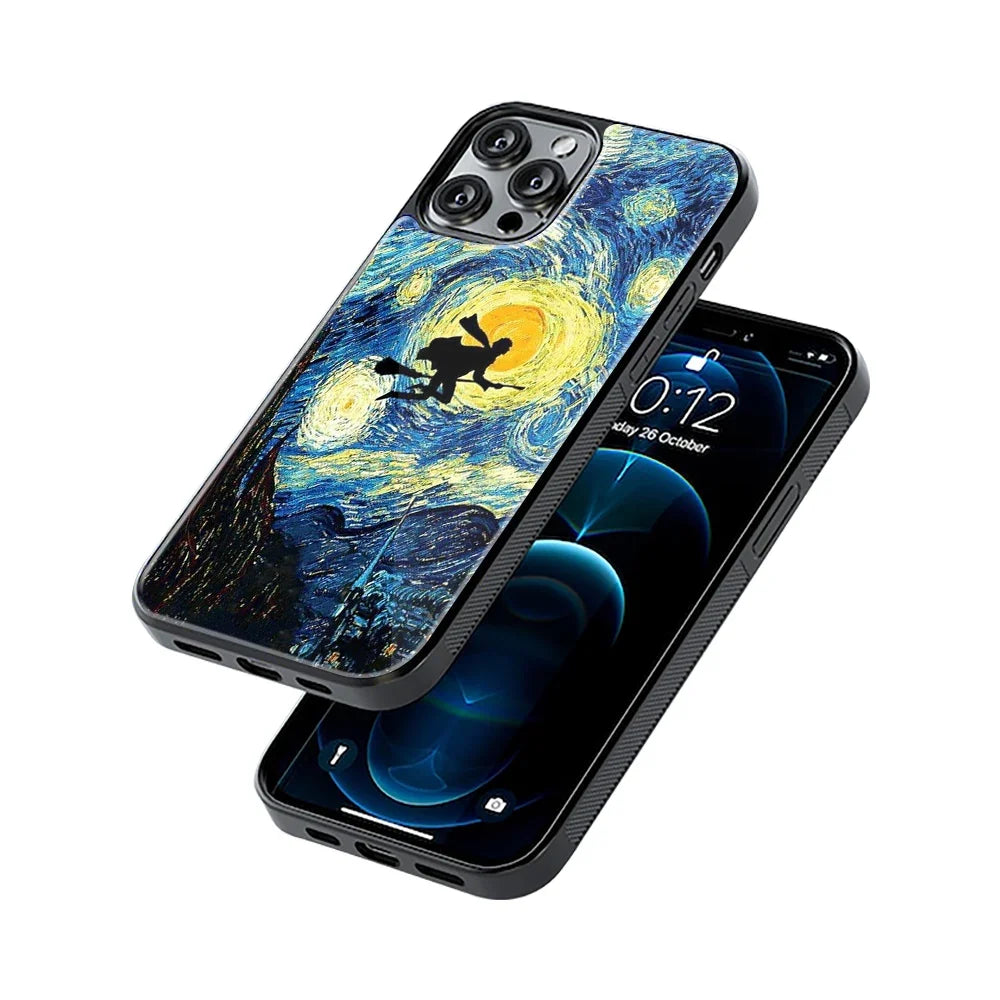 Starry Hogwarts Phone Cover | Glass Case