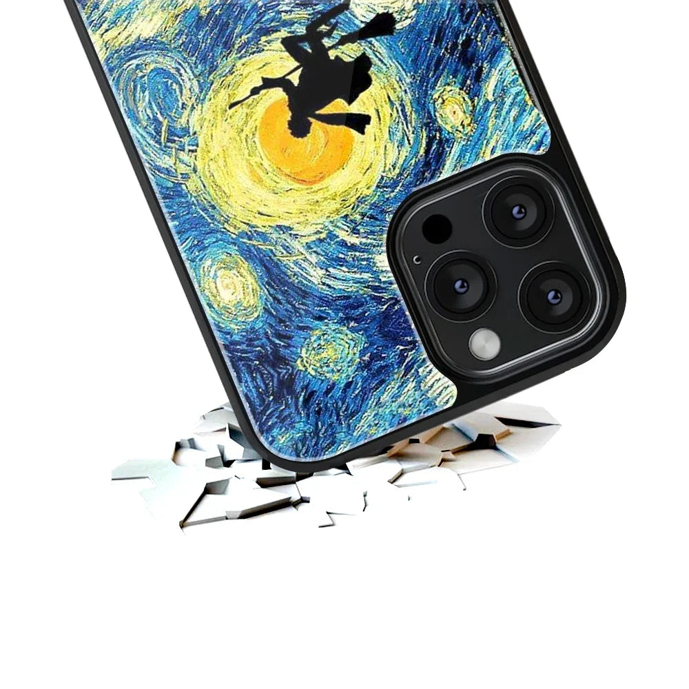 Starry Hogwarts Phone Cover | Glass Case