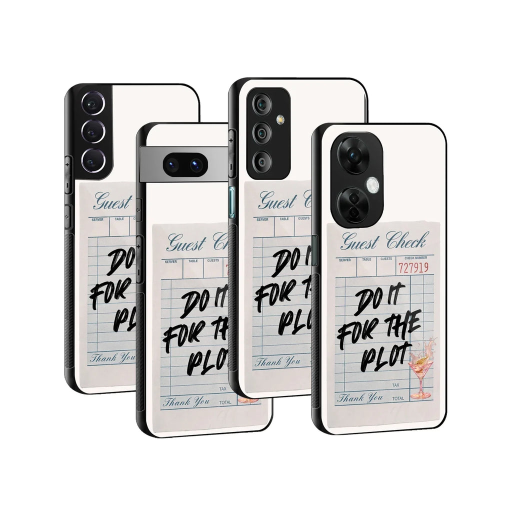 Story Sip Phone Cover | Glass Case