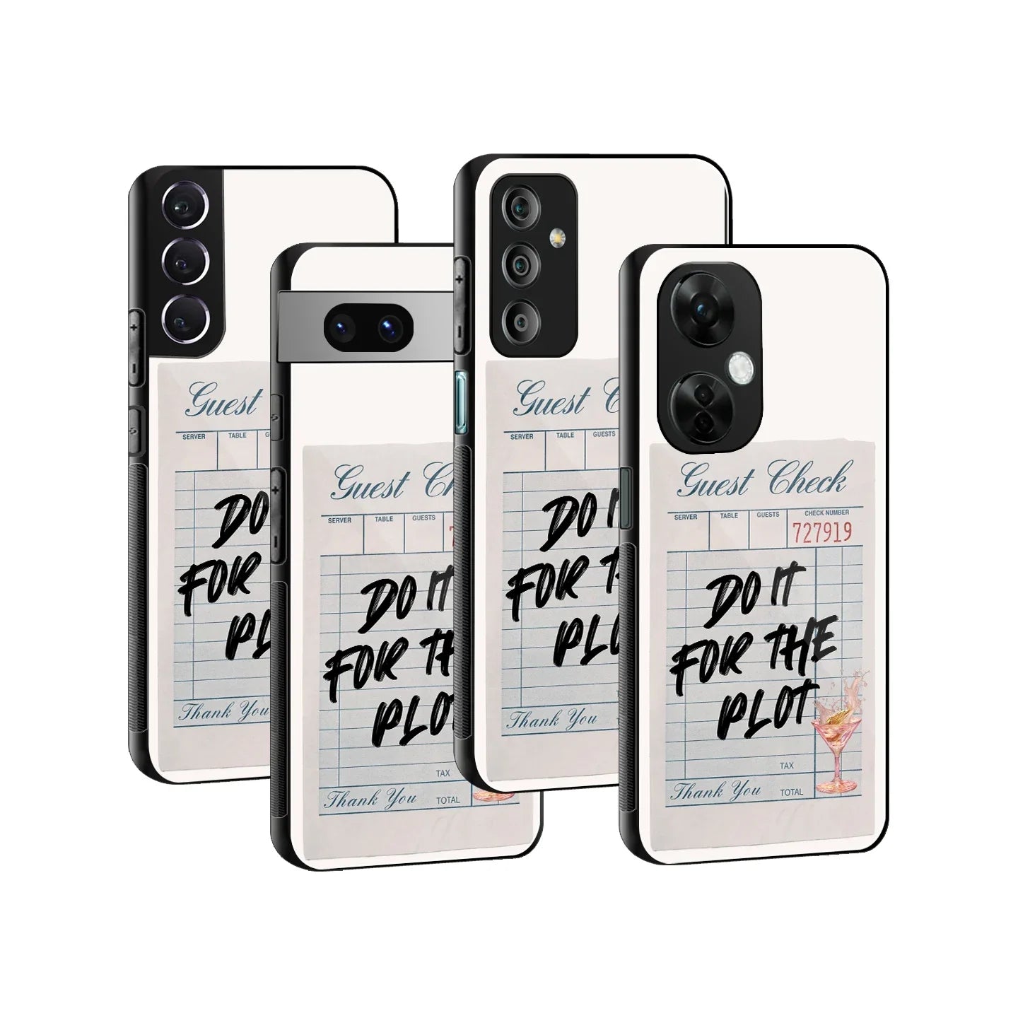 Story Sip Phone Cover | Glass Case