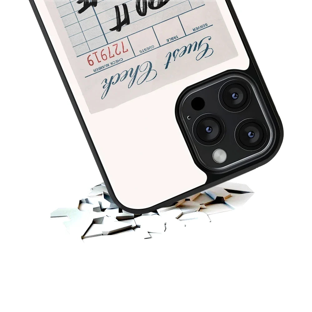 Story Sip Phone Cover | Glass Case